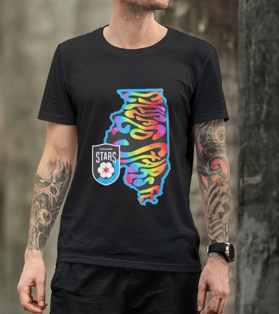 Chicago Stars FC Pride State Groove T-Shirt