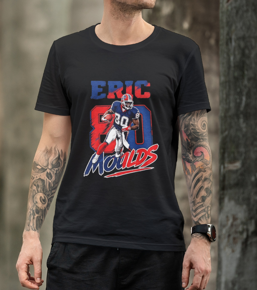 Eric Moulds 80 Buffalo Bills Football Legend T-Shirt