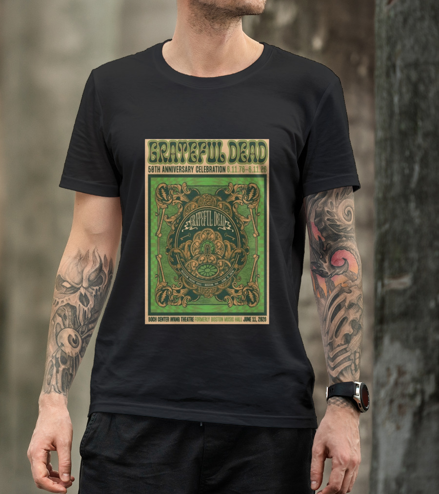 Grateful Dead 50th Anniversary Celebration Boston June 11 2026 T-Shirt