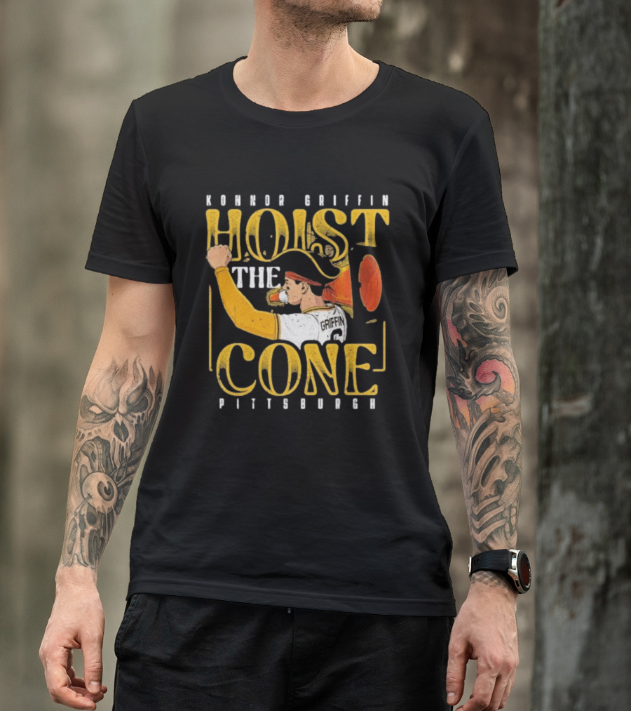 Konnor Griffin Hoist The Cone Pittsburgh T-Shirt