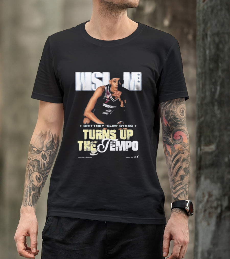 Slam 262 Brittney Slim Sykes Turns Up The Tempo T-Shirt