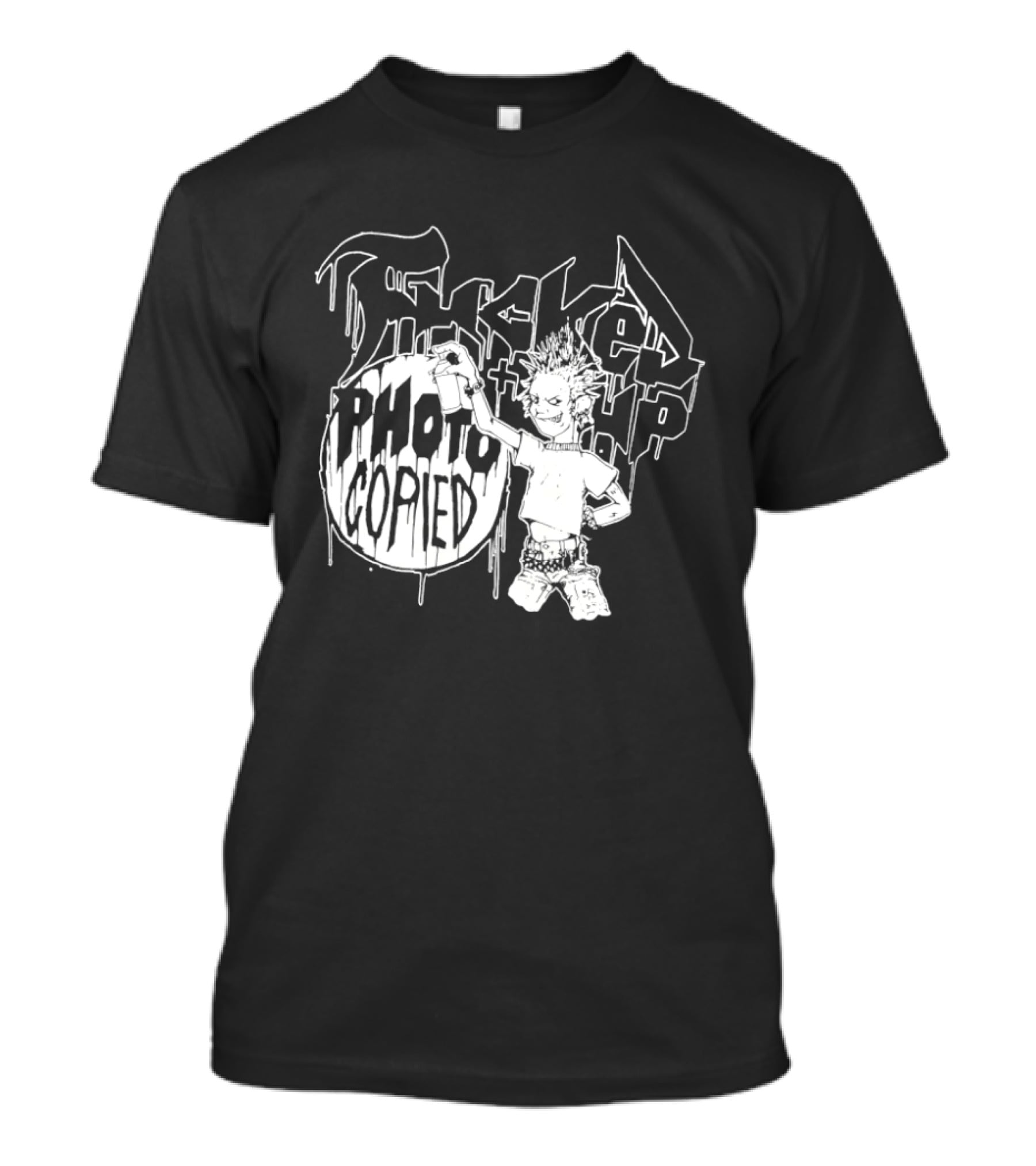 F'd Up Photocopied Undercover SS01 Graffiti Style Punk T-Shirt