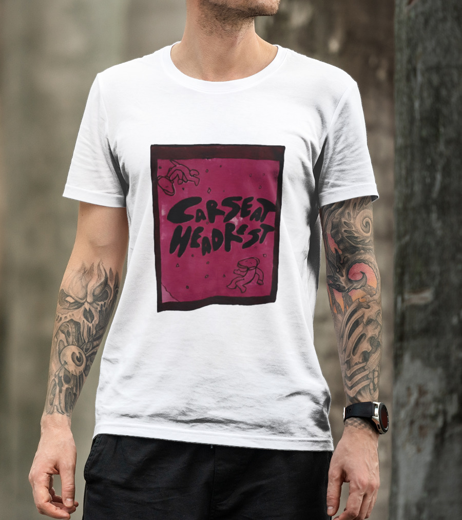 Car Seat Headrest Pink Alien T-Shirt
