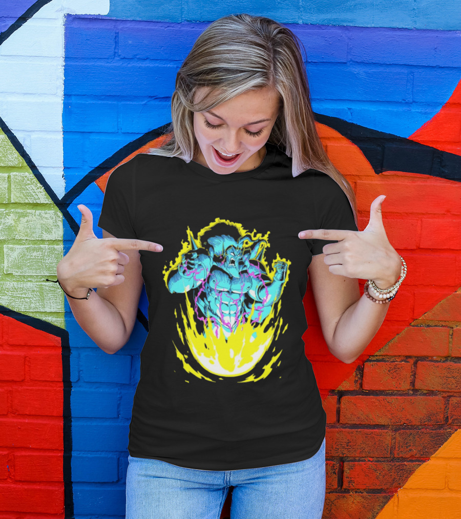 Starbarians Killgar Killgarian Rage Burst With Electric Energy T-Shirt