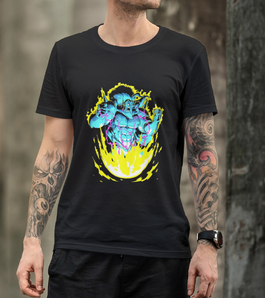 Starbarians Killgar Killgarian Rage Burst With Electric Energy T-Shirt