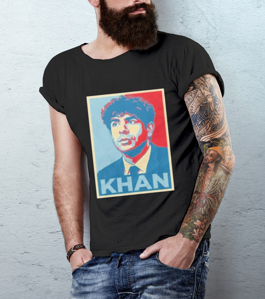 Tony Khan Hope Style Portrait KHAN T-Shirt