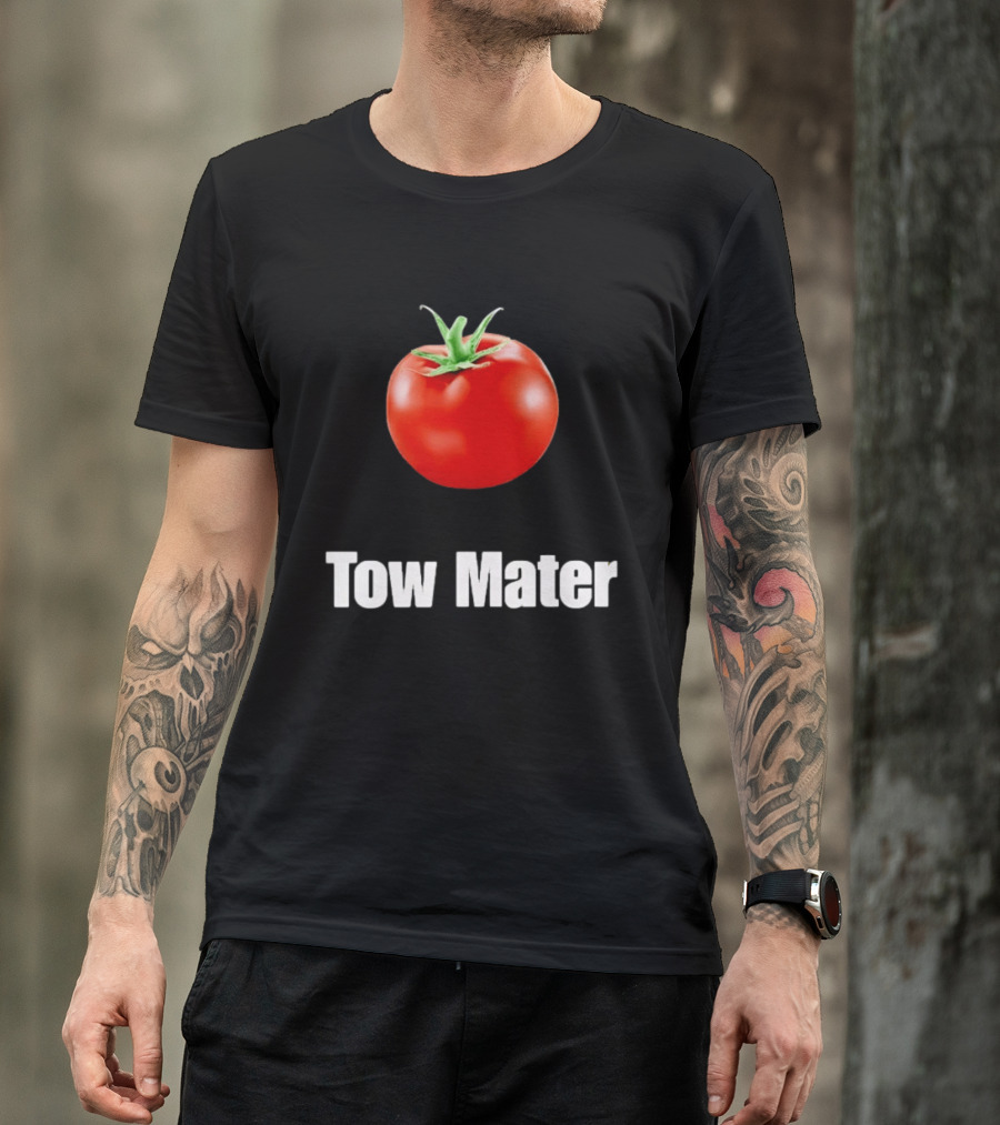 Tow Mater Tomato Icon Play On Words T-Shirt