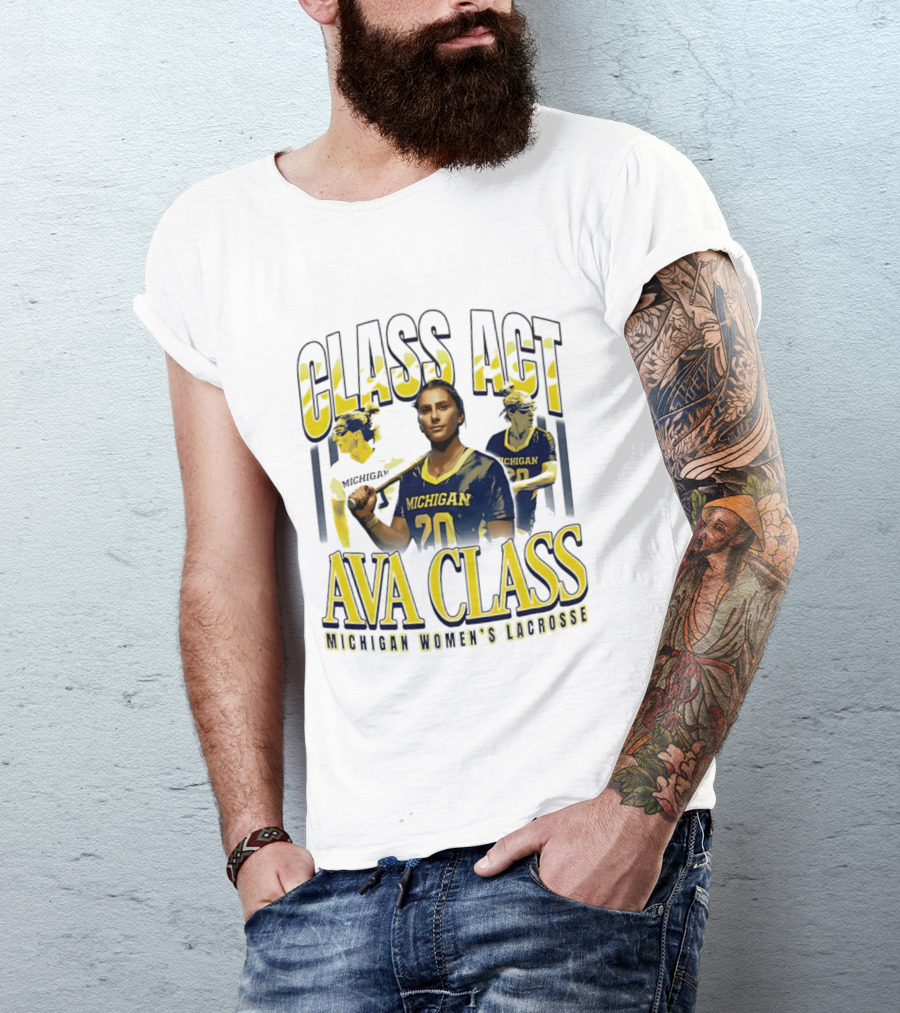 Class Act Michigan Women's Lacrosse Ava Class T-Shirt