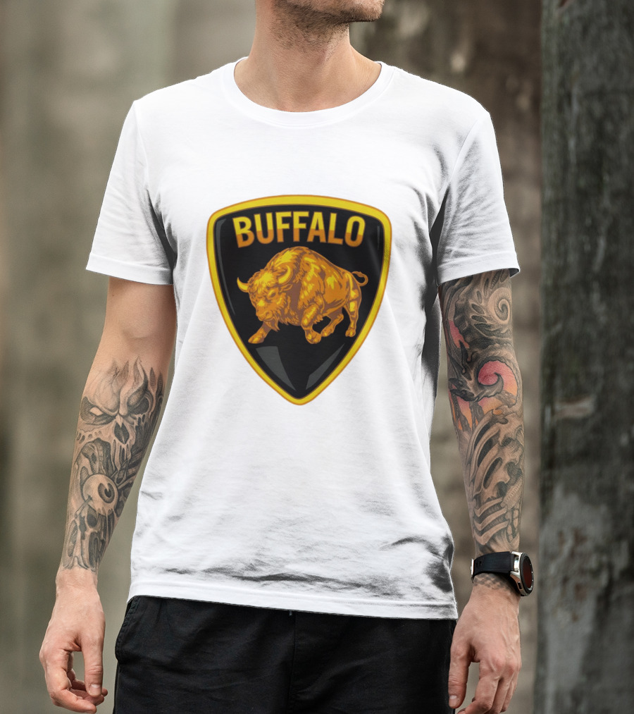 Buffalo Bison Emblem Buffalorghini T-Shirt