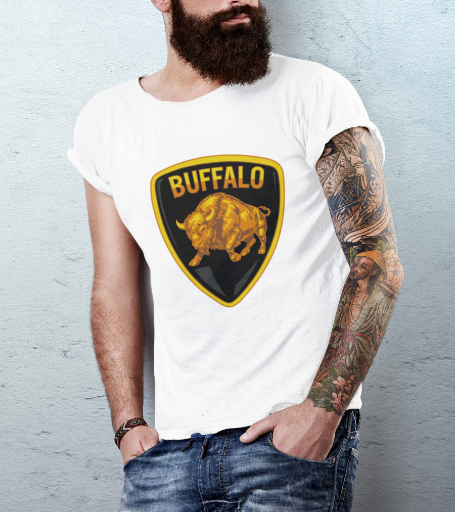 Buffalo Bison Emblem Buffalorghini T-Shirt