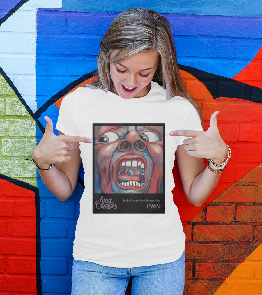 King Crimson In The Court Of The Crimson King 1969 T-Shirt