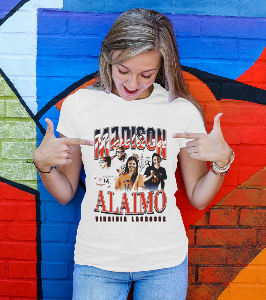 Madison Alaimo Virginia Lacrosse Highlight Player 14 T-Shirt