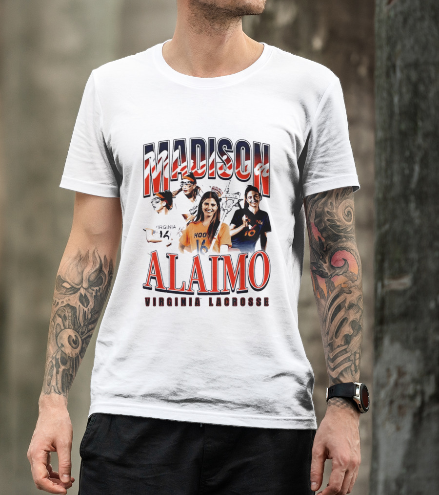 Madison Alaimo Virginia Lacrosse Highlight Player 14 T-Shirt
