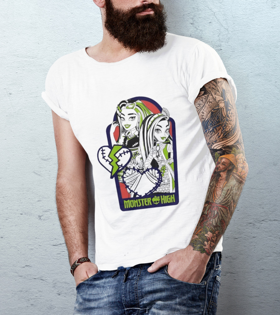 Monster High Cleo De Nile And Frankie Stein Fashion Doll T-Shirt