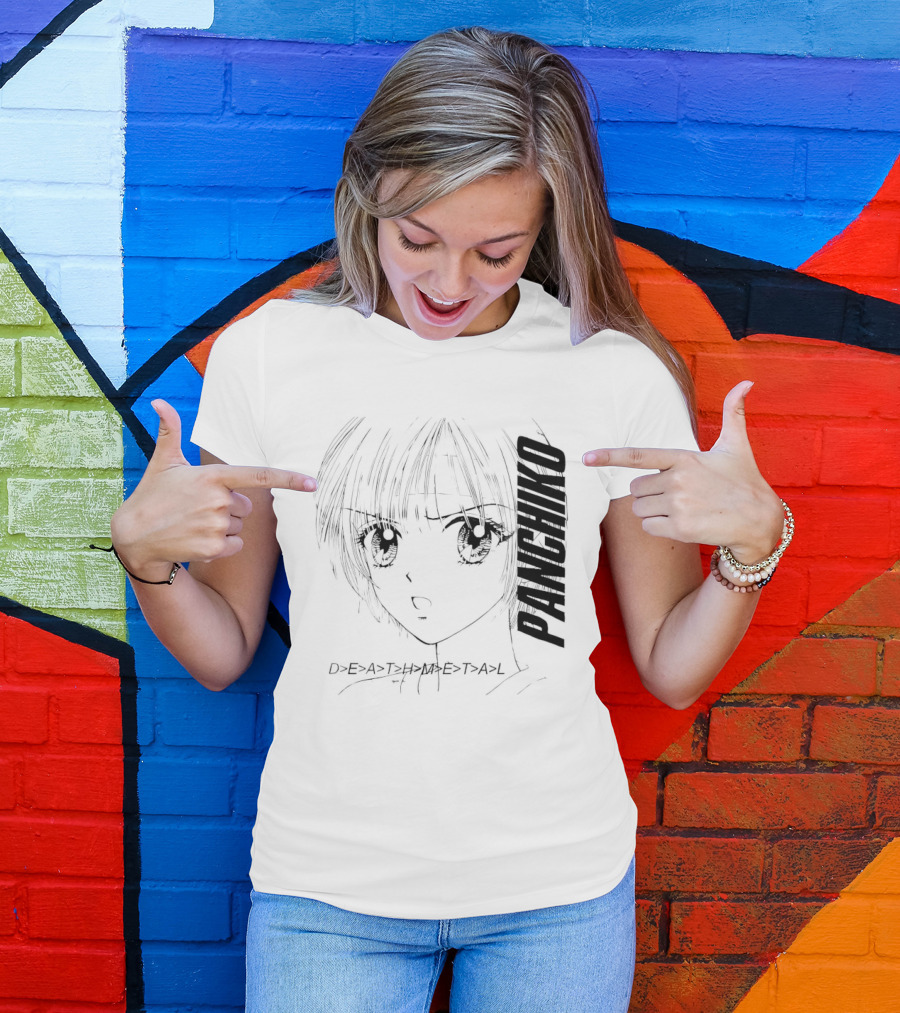 Panchiko Death Metal Manga T-Shirt