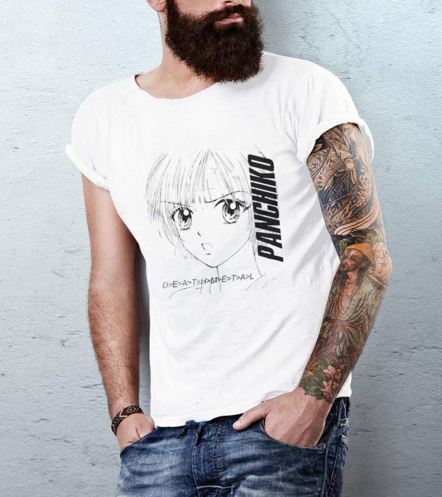 Panchiko Death Metal Manga T-Shirt