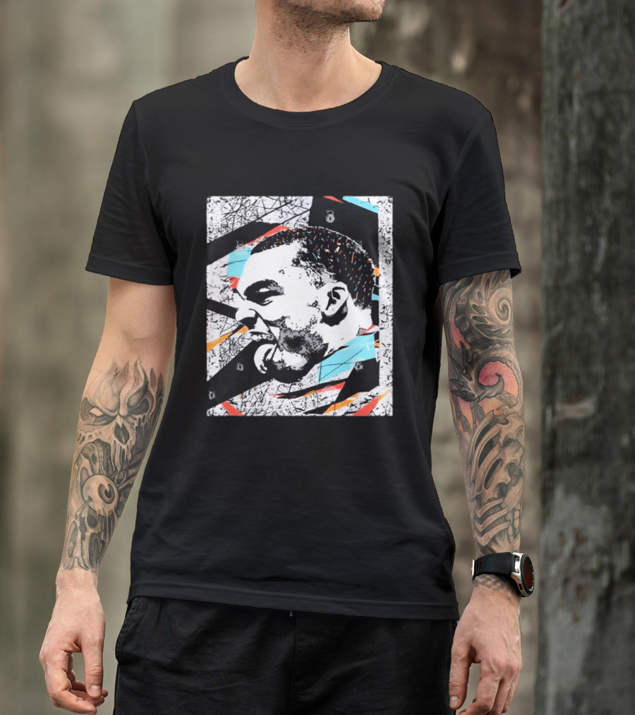 Michael Jordan Chicago Bulls Tongue Expression Urban Graffiti T-Shirt