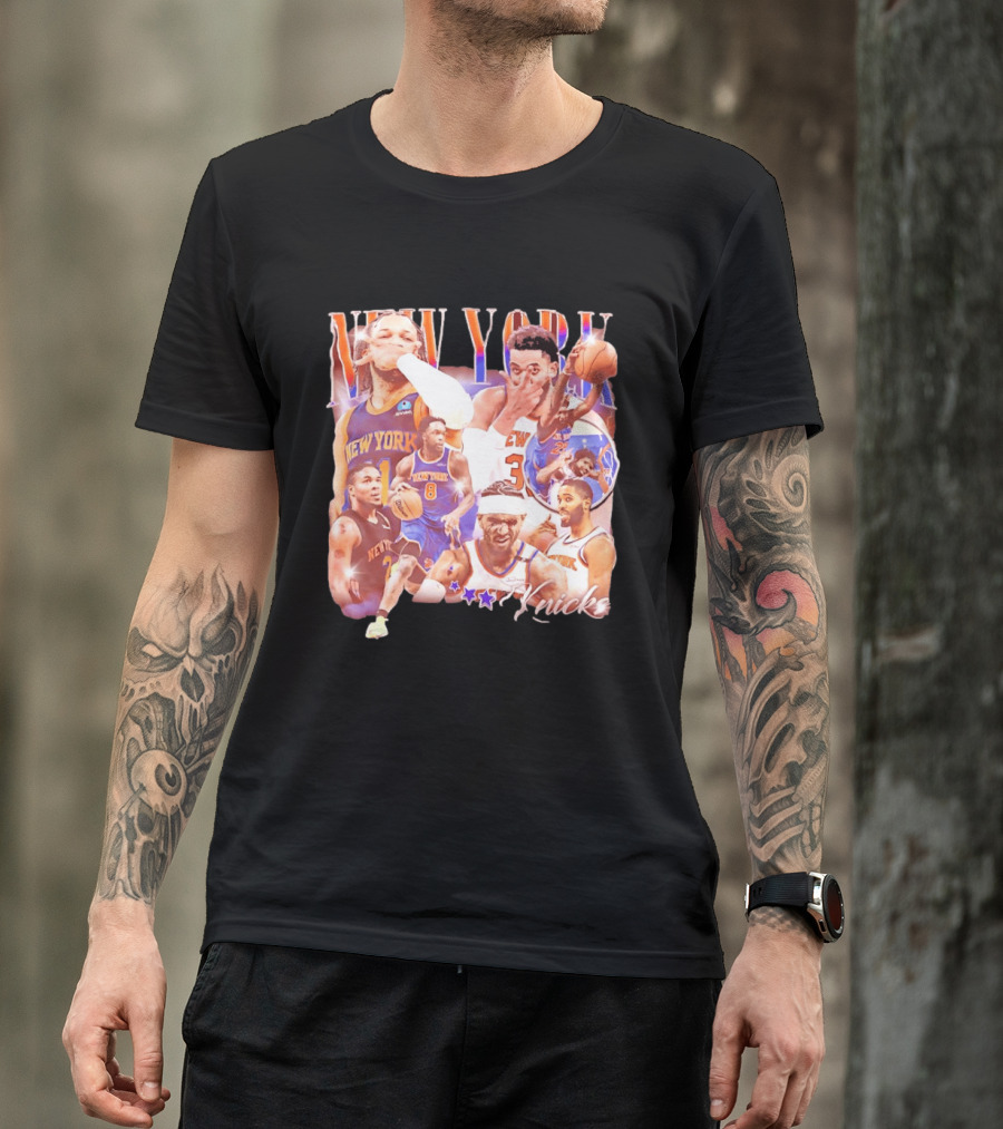 New York Knicks Players Basketball Stars T-Shirt