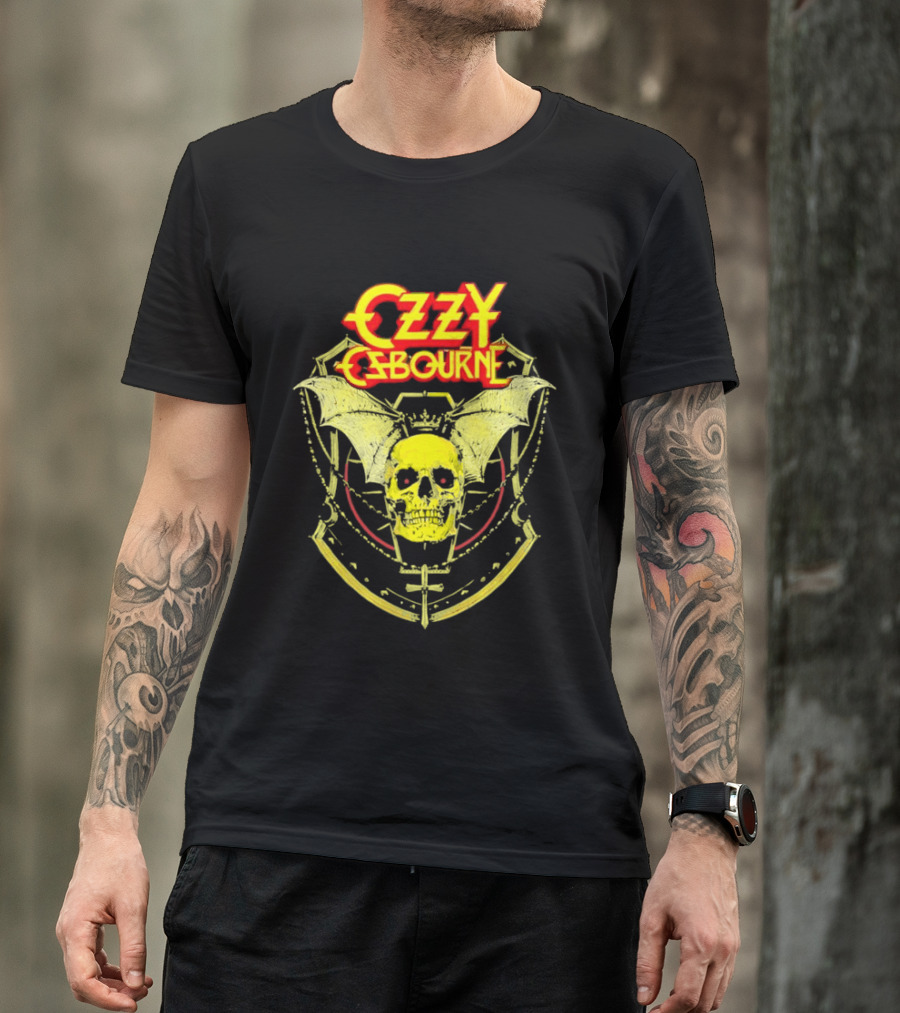 Ozzy Osbourne Winged Skull Prince Of Darkness T-Shirt