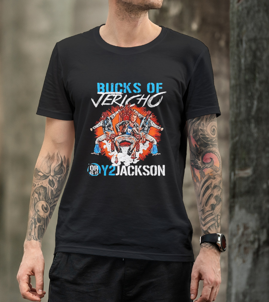 Bucks Of Jericho Y2Jackson Dynamic Wrestling Trio T-Shirt