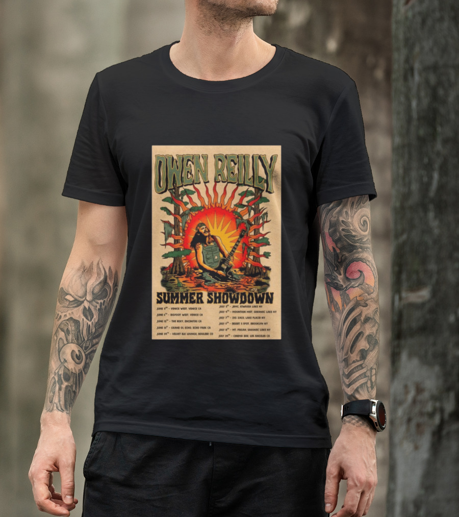 Owen Reilly 2026 Summer Showdown Shows T-Shirt
