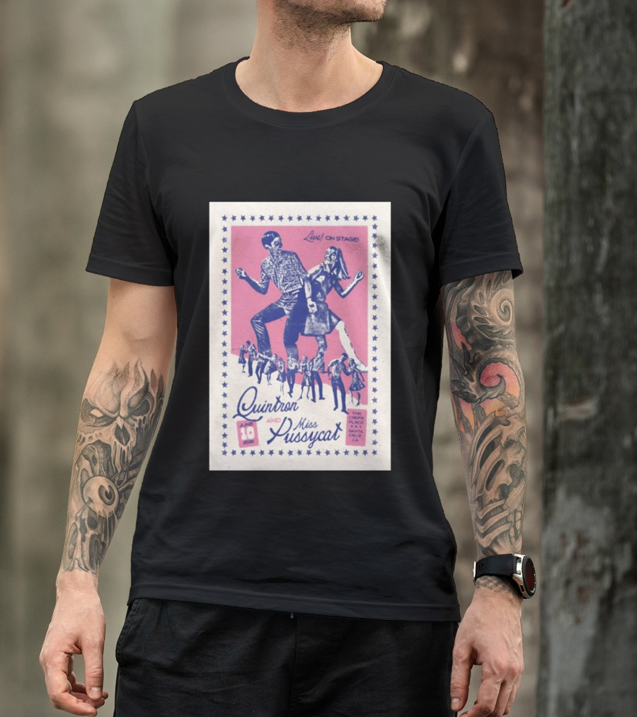 Quintron And Miss Pussycat Live On Stage June 10 2026 Santa Cruz CA Tour T-Shirt