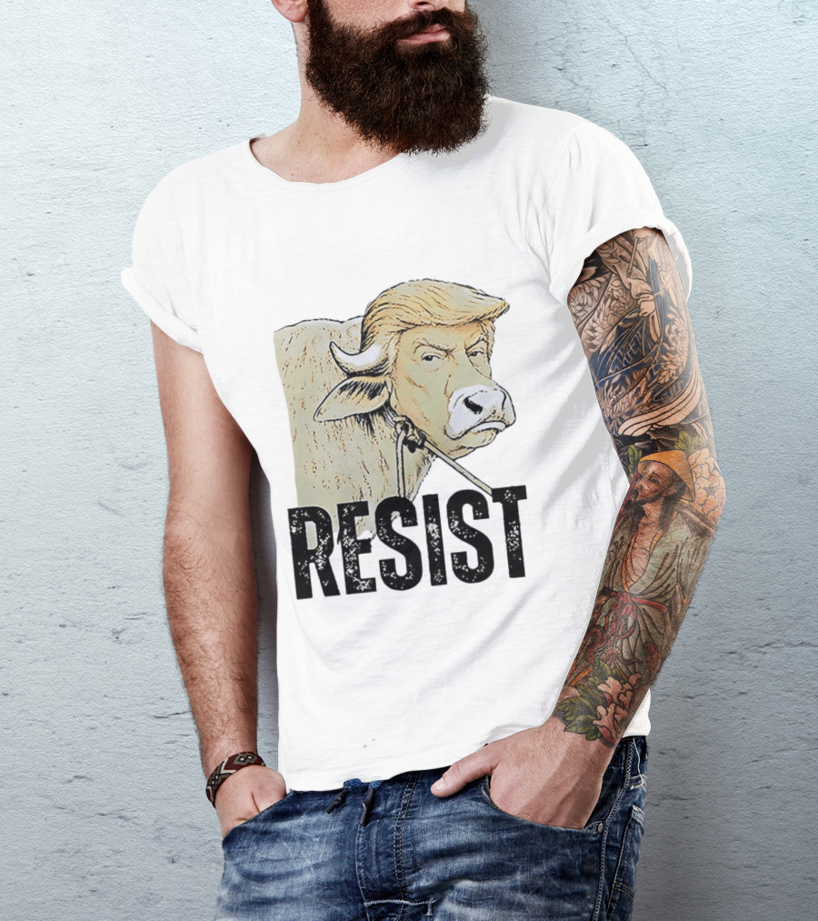 America Buffalo Resist Trump Political Satire T-Shirt