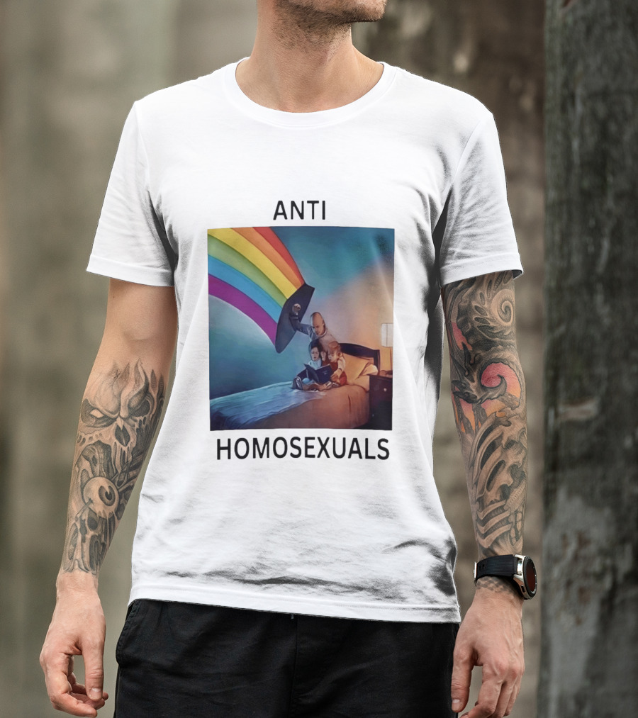 Anti Homosexuals Pride Rainbow T-Shirt
