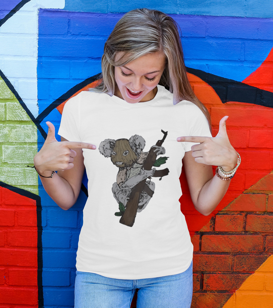 Flyquest Koala Ski Mask AK47 T-Shirt