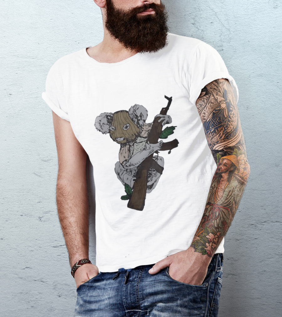 Flyquest Koala Ski Mask AK47 T-Shirt