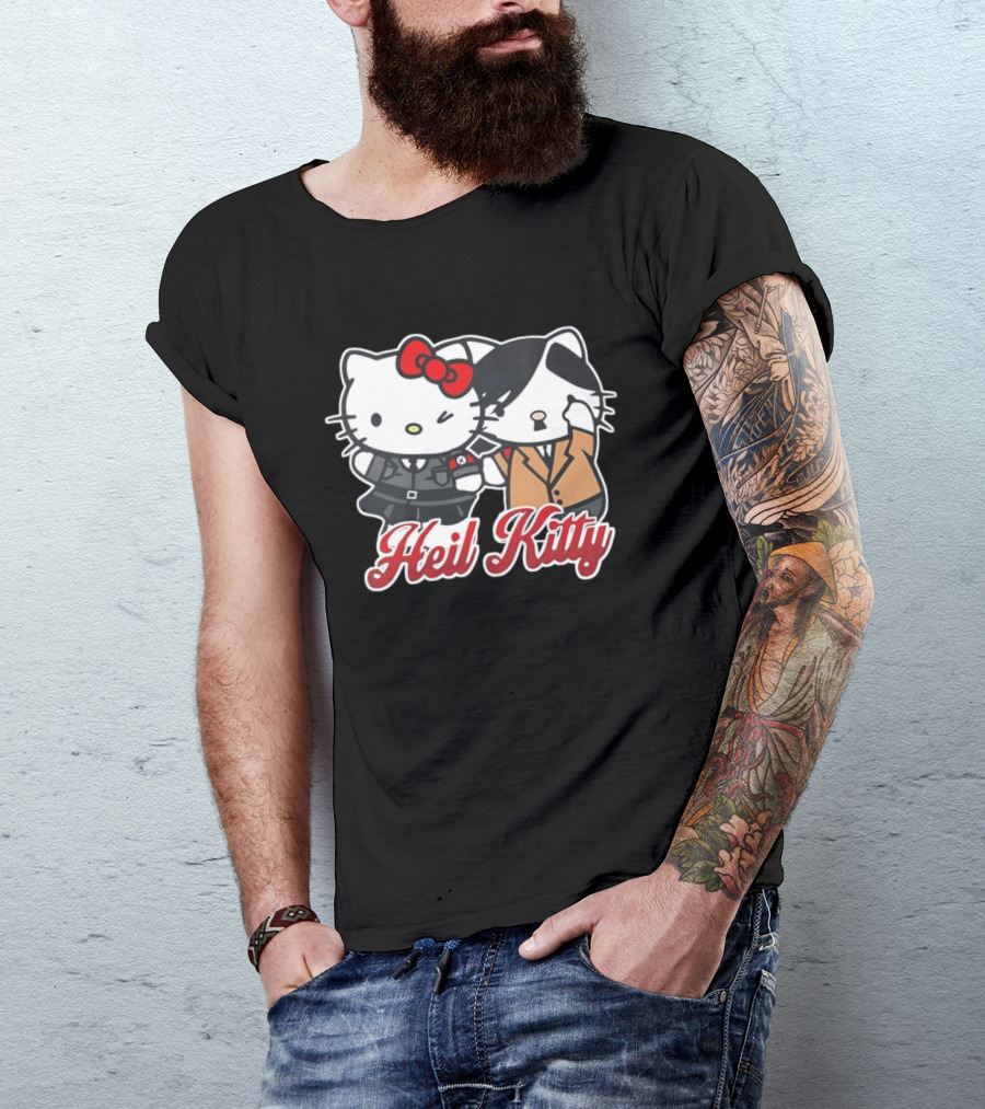 Heil Kitty Hitler Hello Kitty T-Shirt