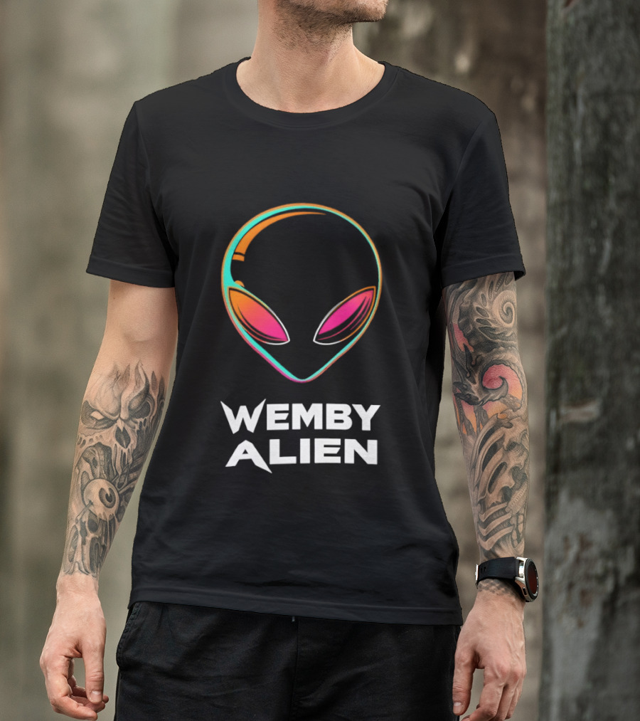 Wemby Alien San Antonio Spurs Fiesta Extraterrestrial Edition T-Shirt