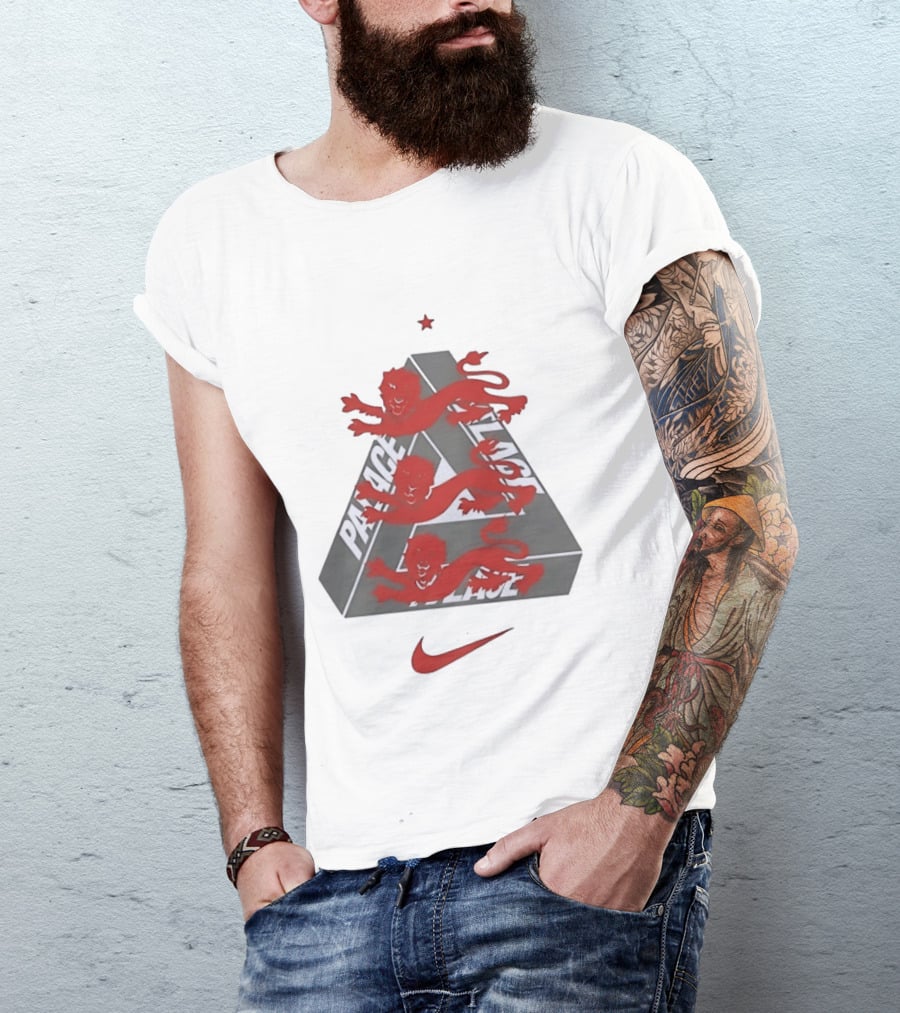 Palace X England 2026 World Cup Nike Collaboration Three Lions T-Shirt