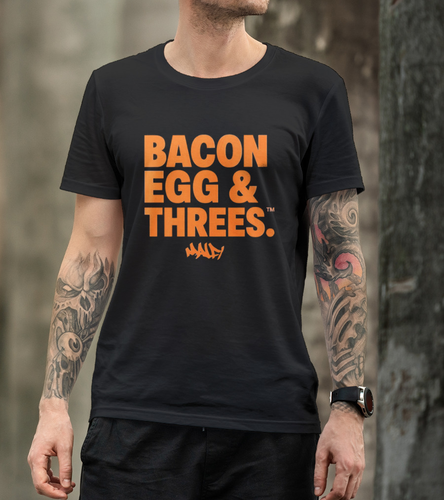 Bacon Egg And Threes Munday T-Shirt