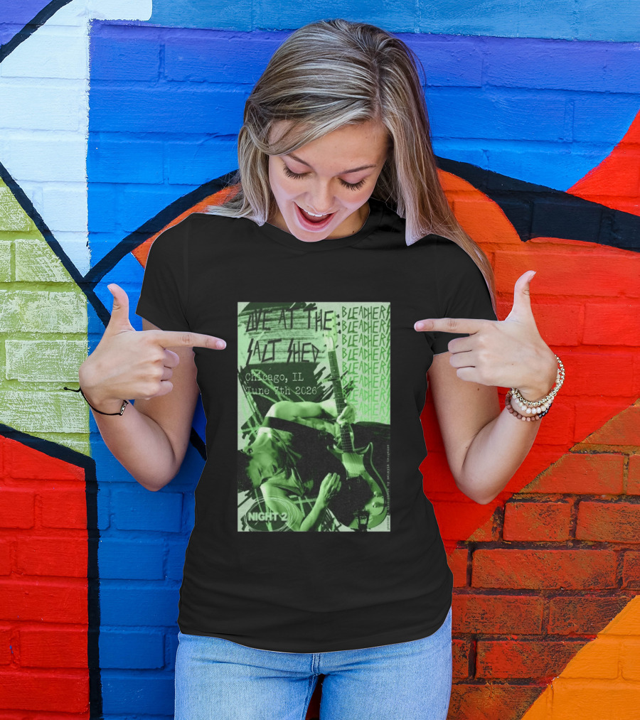 Bleachers Live At The Salt Shed Chicago June 7th 2026 Night 2 T-Shirt