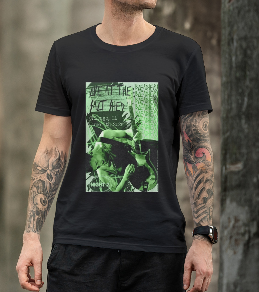 Bleachers Live At The Salt Shed Chicago June 7th 2026 Night 2 T-Shirt