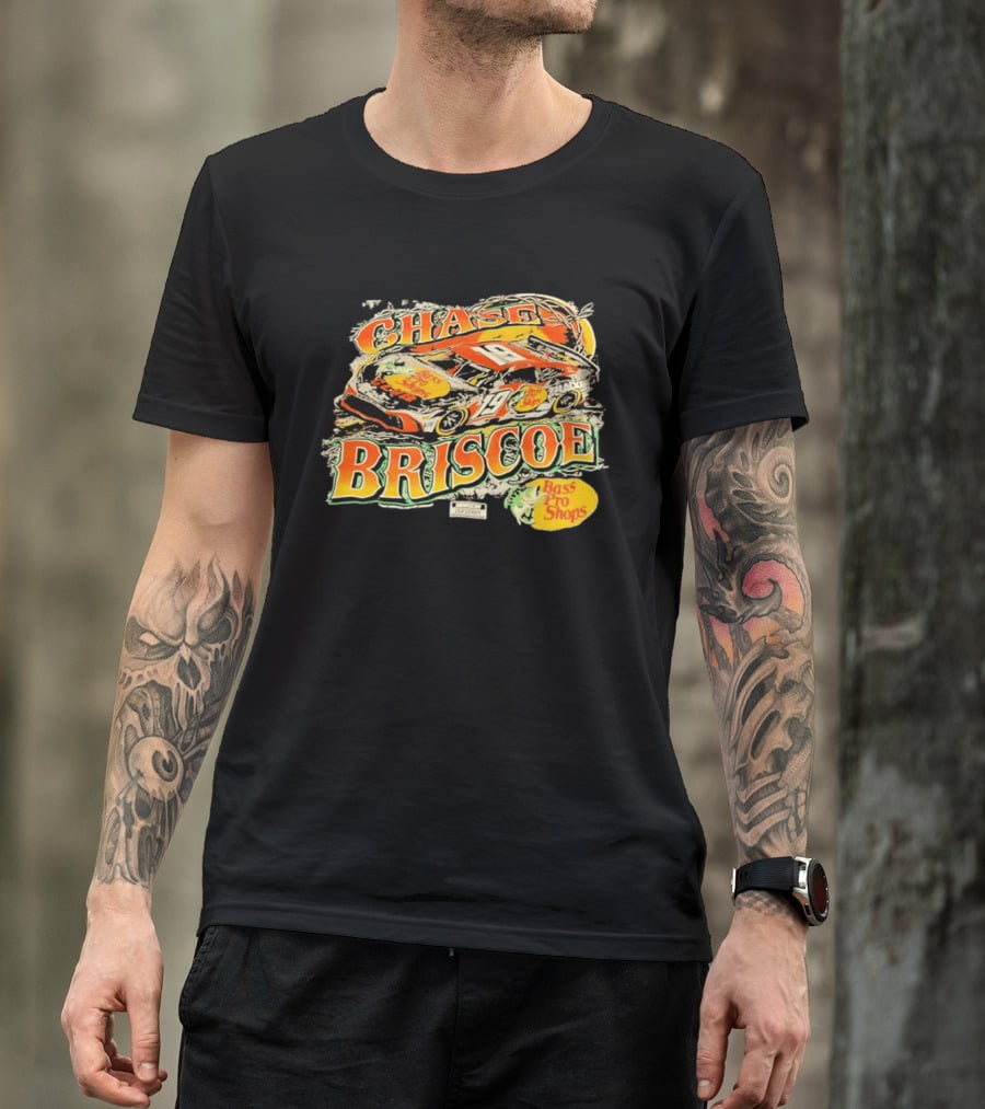Chase Briscoe 19 Bass Pro Shops NASCAR Cup Series Racing T-Shirt