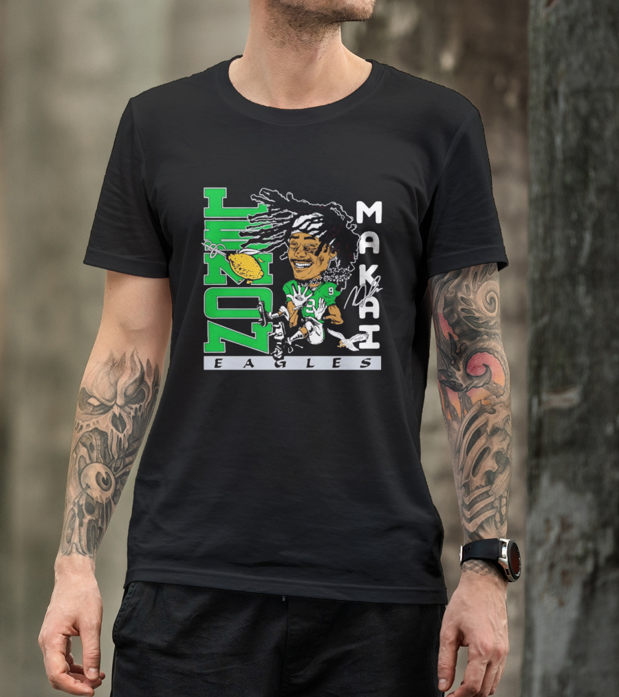 Lemon Zone Makai Eagles Jalen Hurts Philadelphia T-Shirt