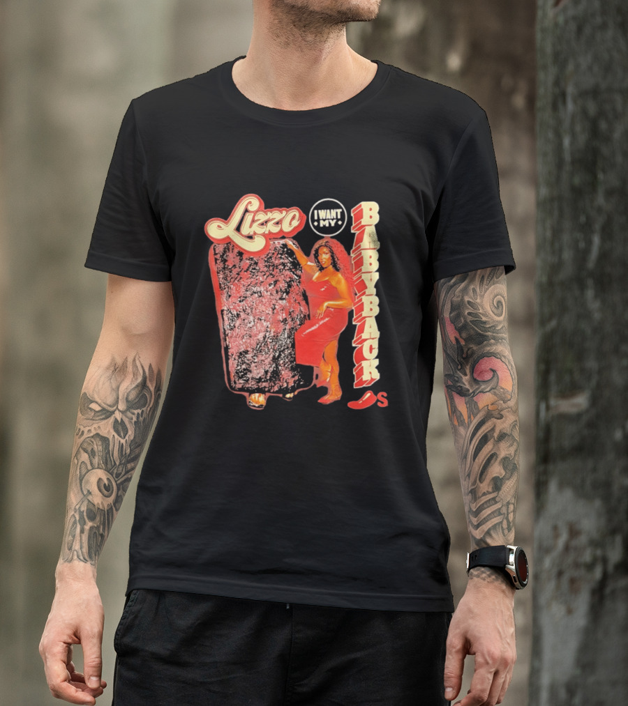 Lizzo I Want My Babyback Ribs Chili's T-Shirt