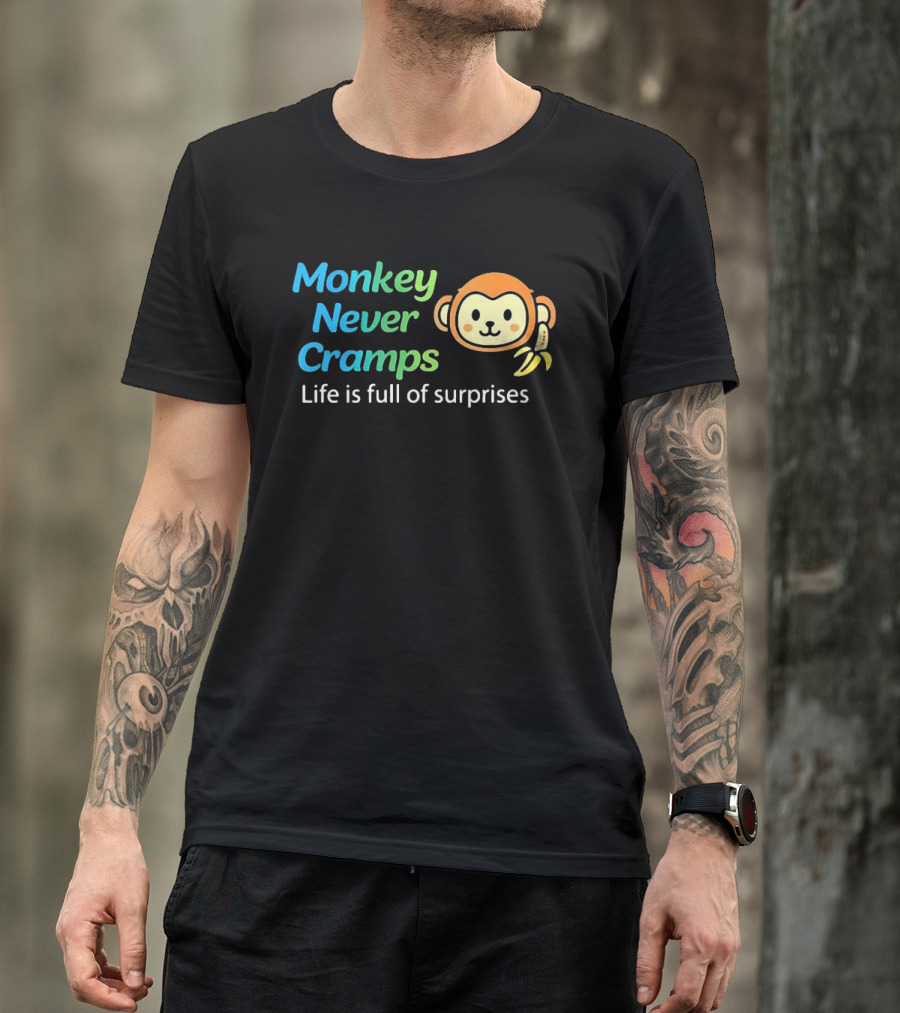 Monkey Never Cramps Life Is Full Of Surprises Munenori Kawasaki T-Shirt