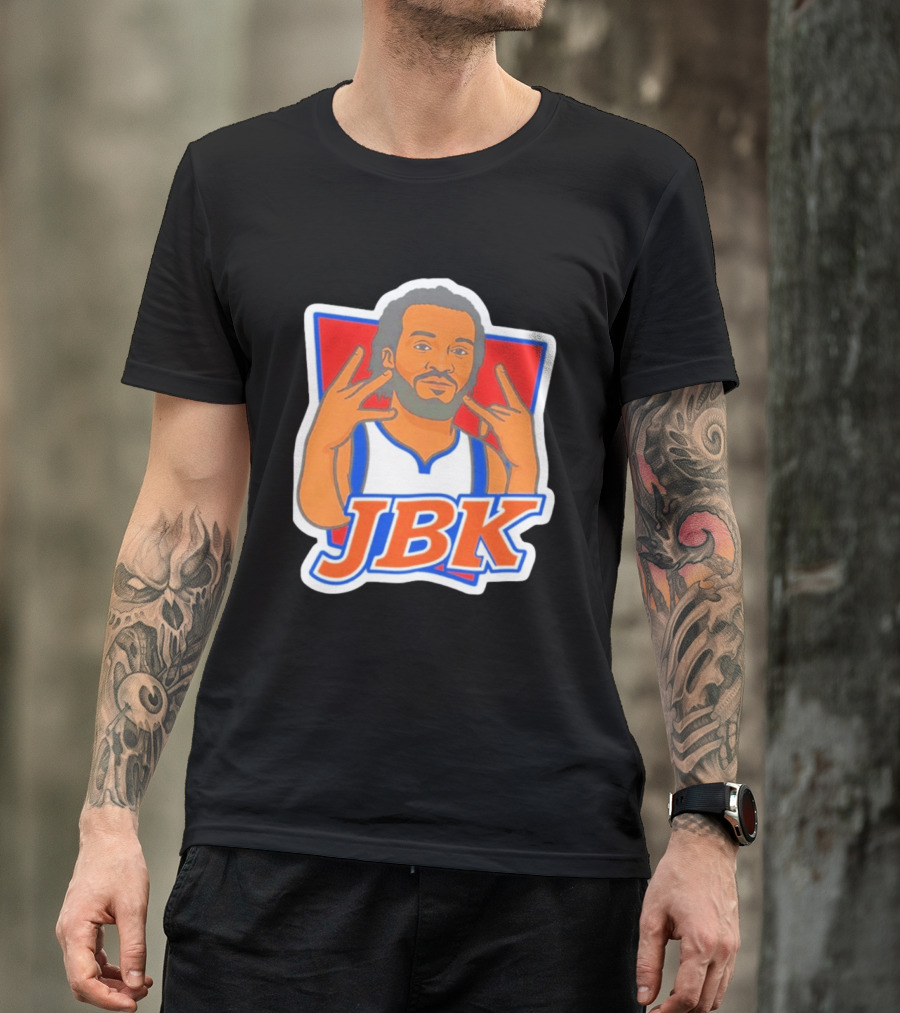 New York Knicks Jalen Brunson JBK Caricature T-Shirt