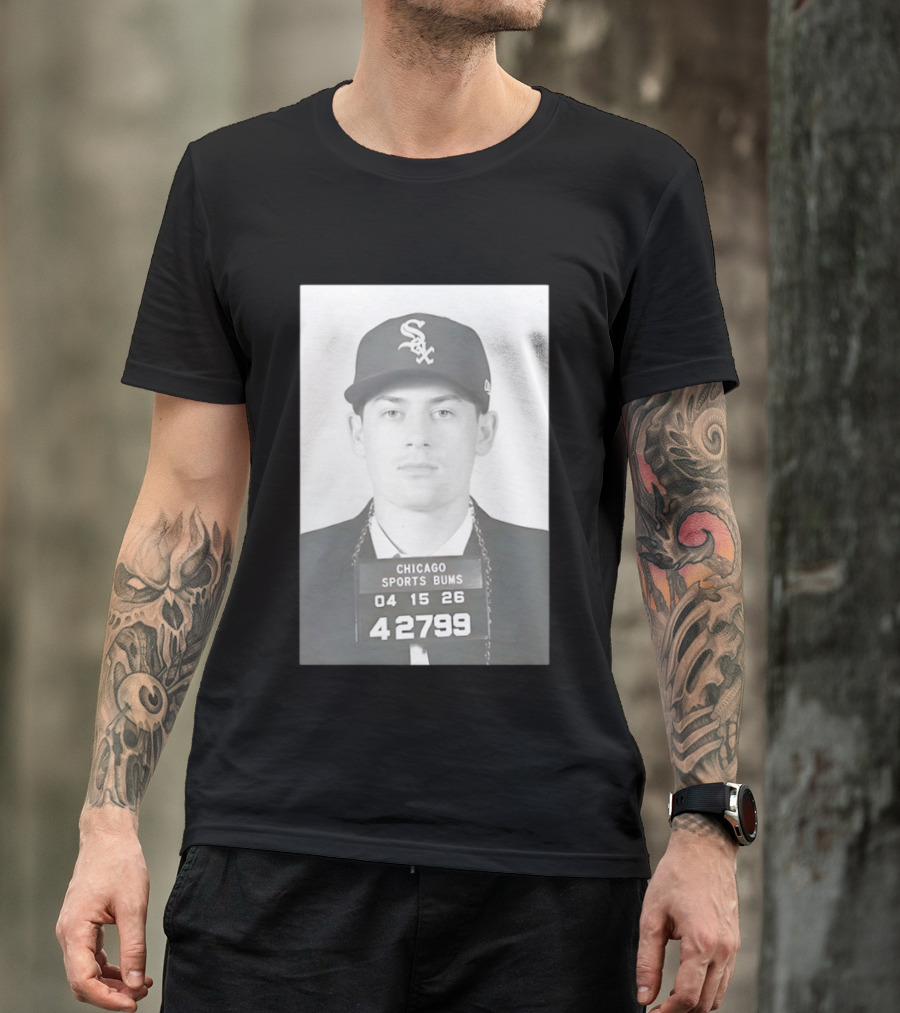 Chicago White Sox Scott Radinsky Chicago Sports Bums 42799 T-Shirt