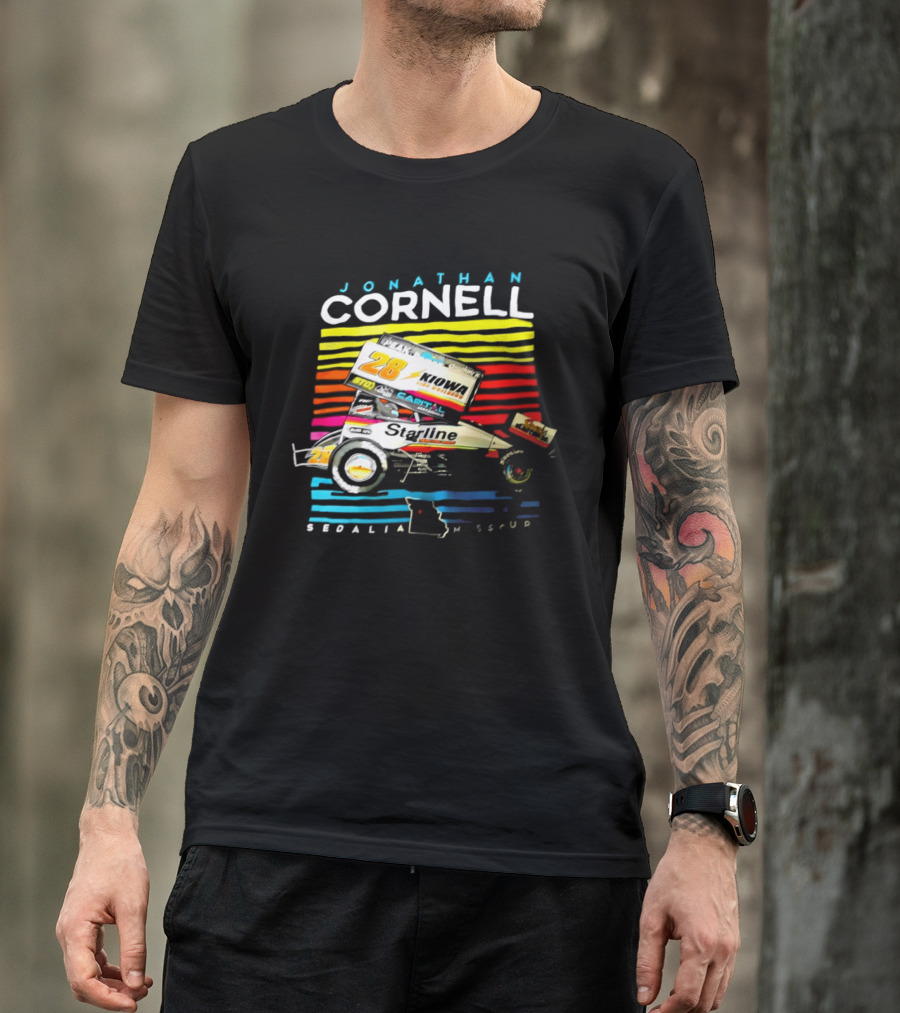 Jonathan Cornell Sedalia Missouri Kiowa Starline Car T-Shirt