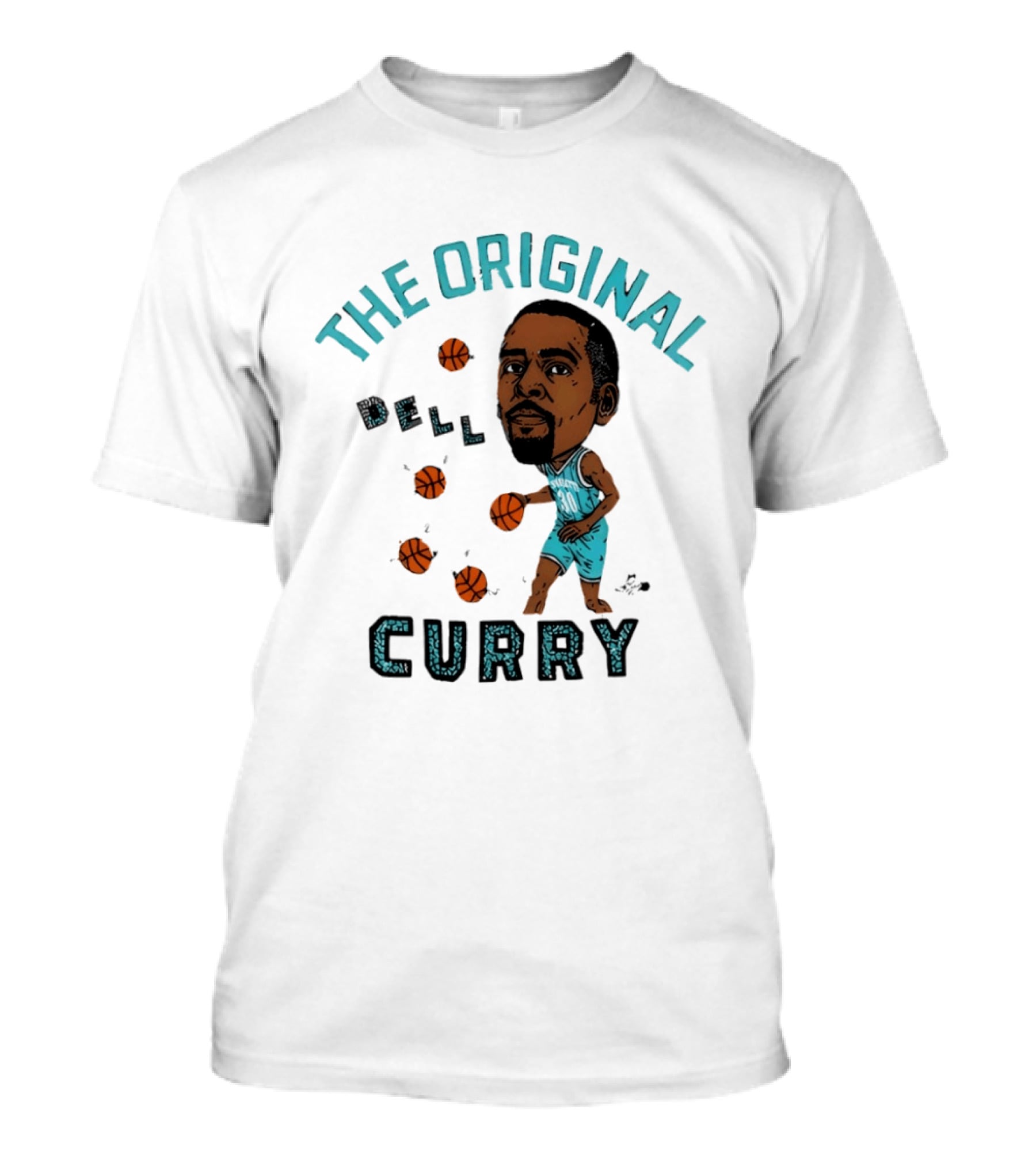 The Original Dell Curry Charlotte Hornets T-Shirt
