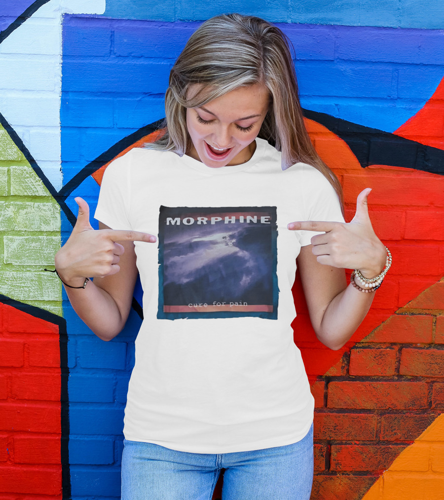 Morphine Cure For Pain Cloudy Sky T-Shirt