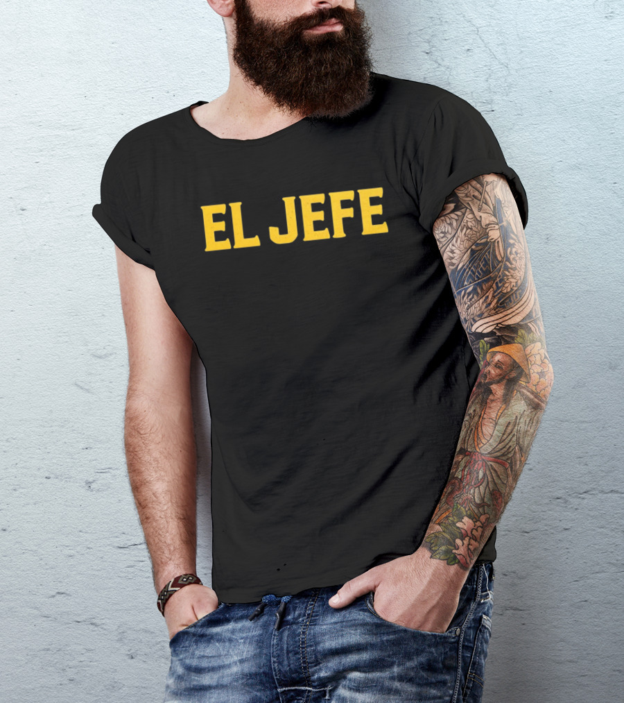 El Jefe Bold Yellow T-Shirt