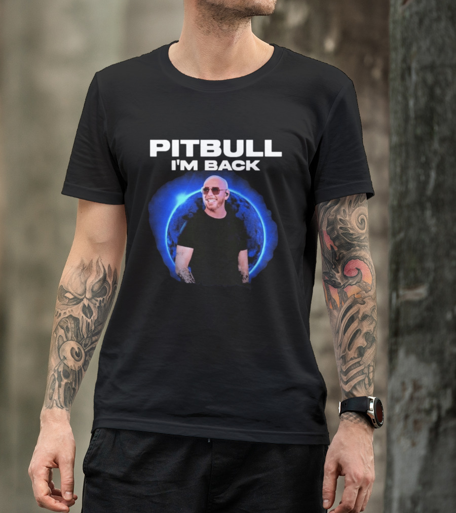 Pitbull I'm Back North America Tour Music Event T-Shirt