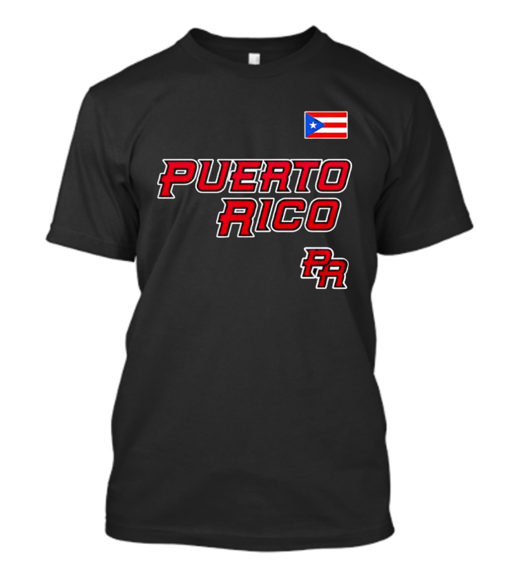 Puerto Rico Baseball 2026 Flag PR T-Shirt