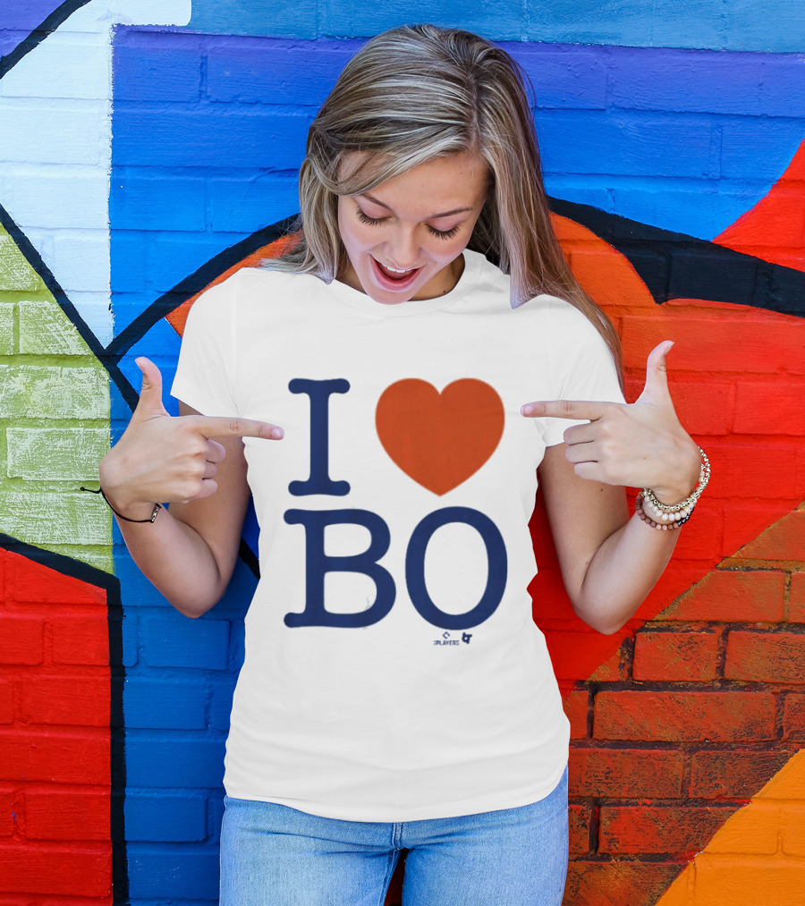 I Heart Bo Bichette Fan Apparel MLB Toronto Baseball T-Shirt