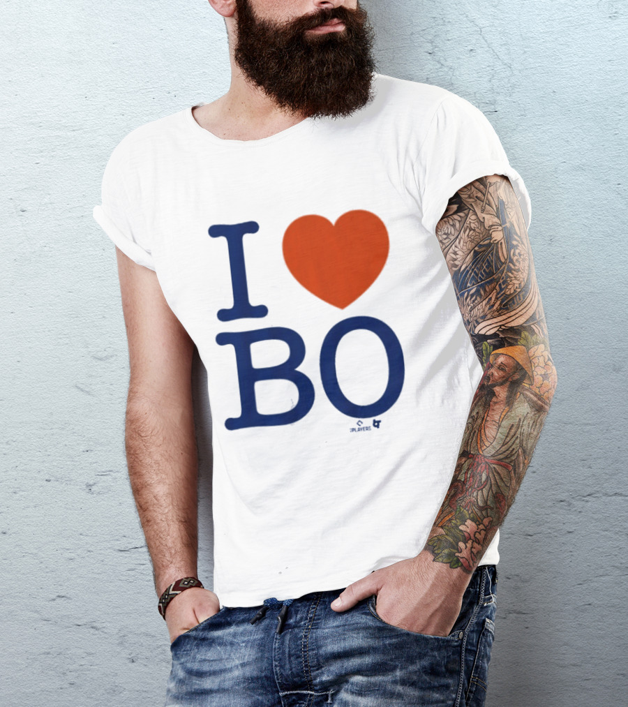 I Heart Bo Bichette Fan Apparel MLB Toronto Baseball T-Shirt